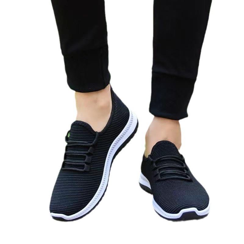 Frühlingsstoffschuhe Herren Arbeitsschuhe ältere Laufschuhe Mutterschuhe lässige Sportschuhe