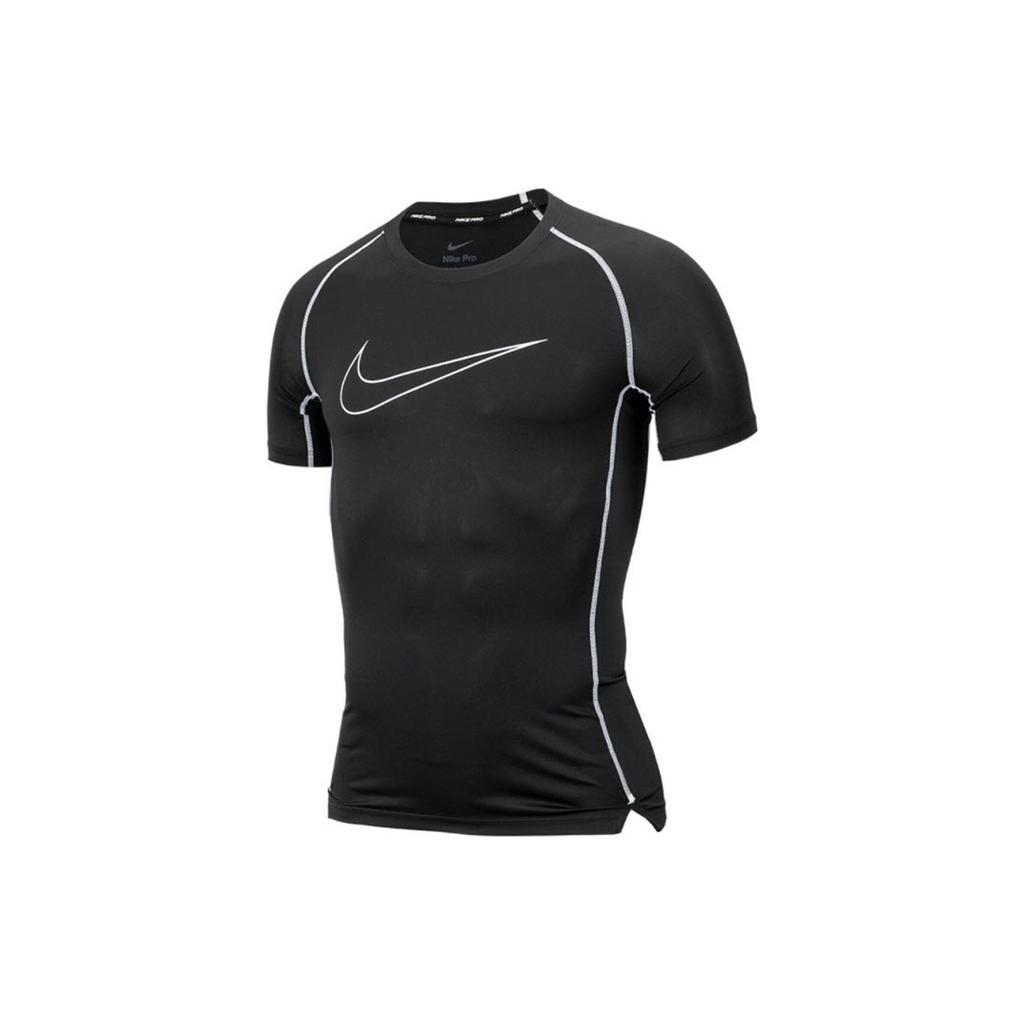 Nike Maglia a maniche corte aderente da uomo Pro Dri-FIT Nera DD1993-011