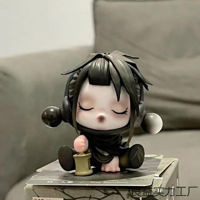 

SKULLPANDA Серія «Чорнильний квітучий сливовий цвіт» Іграшки-сюрпризи Аніме Екшн-фігурка Сюрприз Таємнича коробка Ляльки Подарунок Копія 1:1 Зроблено в Китаї