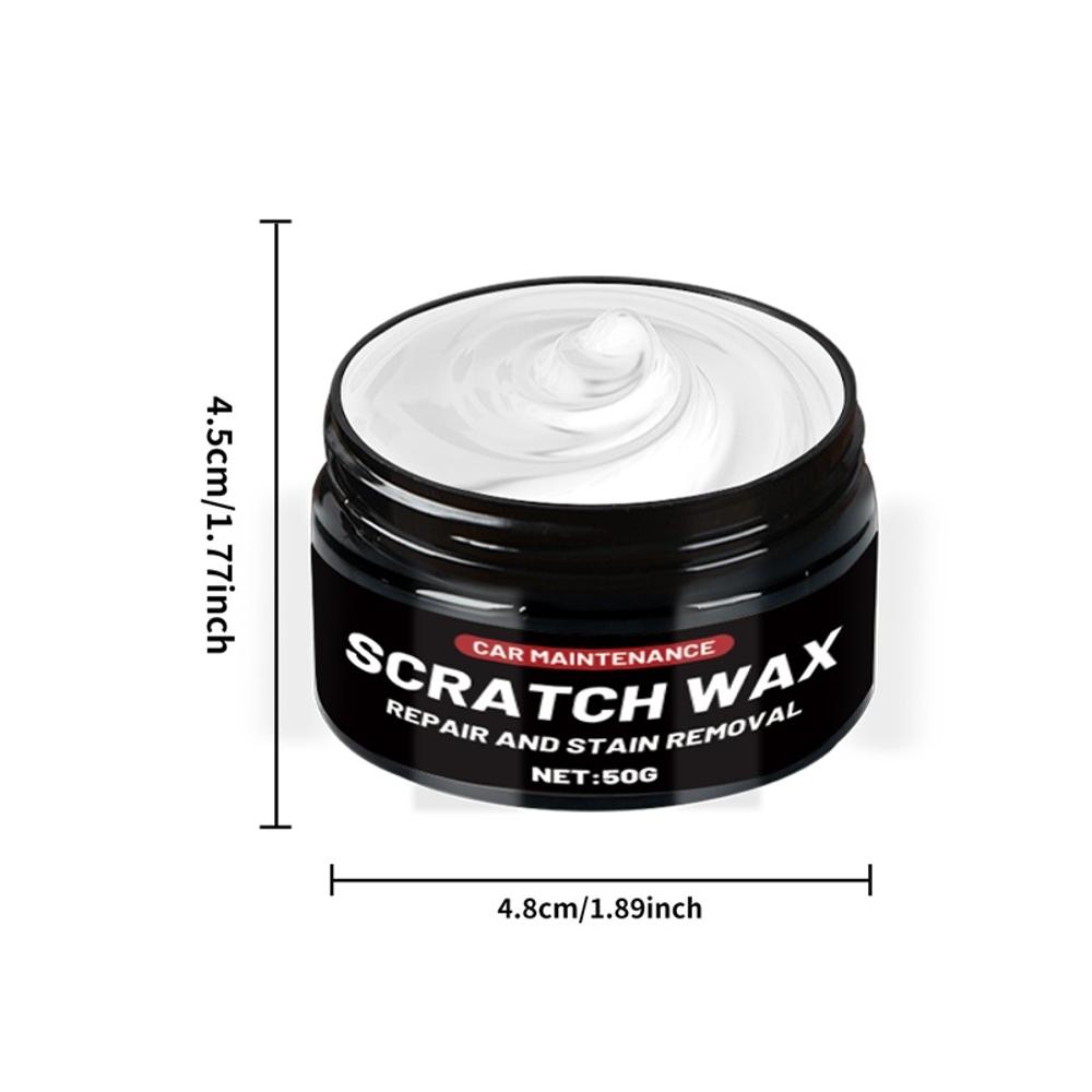 Quick Scratch Repair & Polish - Car Scratch Remover Cream with Application Cloth - No Rinse Needed, Easy-to-Use Paint Restoratio