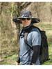 Men's Solar-Powered Quick-Dry Fishing Hat with Rechargeable Fan