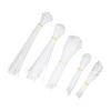 550Pcs Nylon Cable   Assortment Set Self Locking Electric Wire Ties for Outdoor Indoor