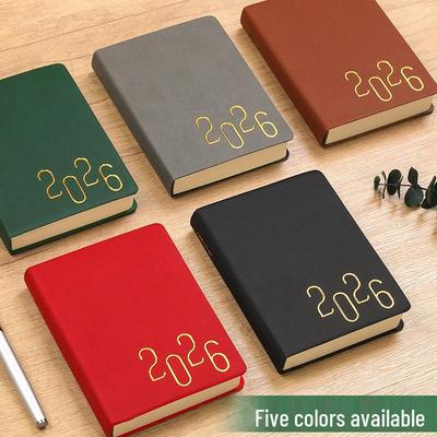 2026 B6 Tagesplaner & Selbstdisziplin-Journal - Geschäftskalender & Terminplaner mit 365-Tage-Check-in