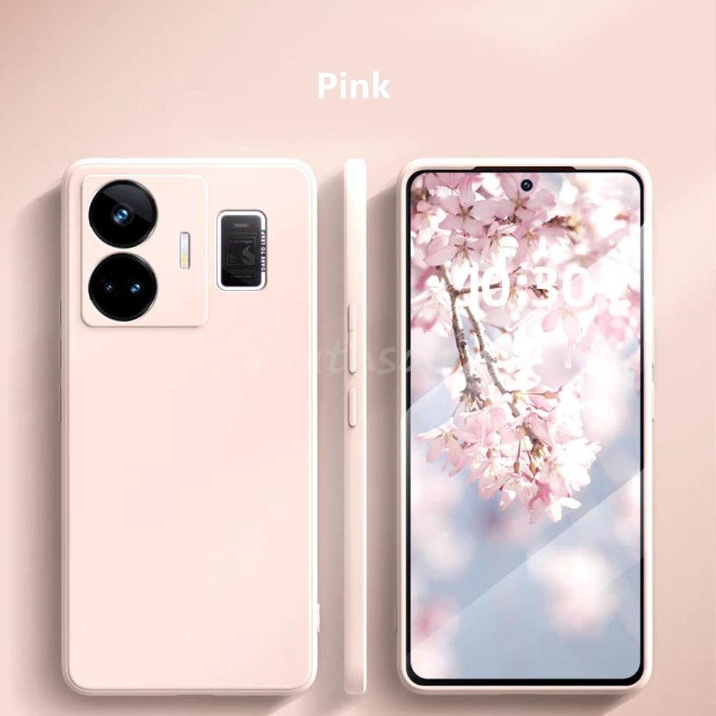For Realme GT3 Case Realme GT3 GT2 Realme GT Neo 5 3 3T Cover Coque Funda Soft Original Liquid Silicone Back Bumper Realme GT3