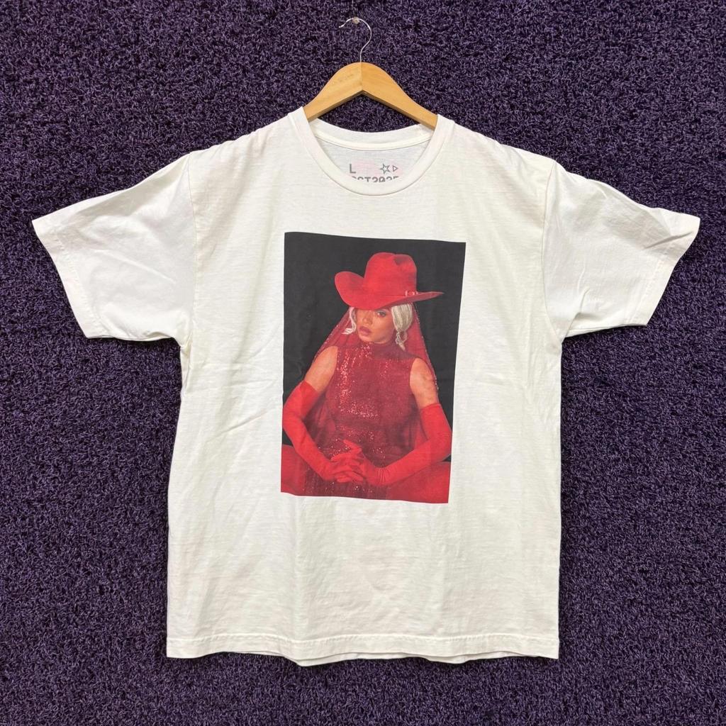 Beyoncé Cowboy Carter Los Angeles Exclusive T-shirt Size Large