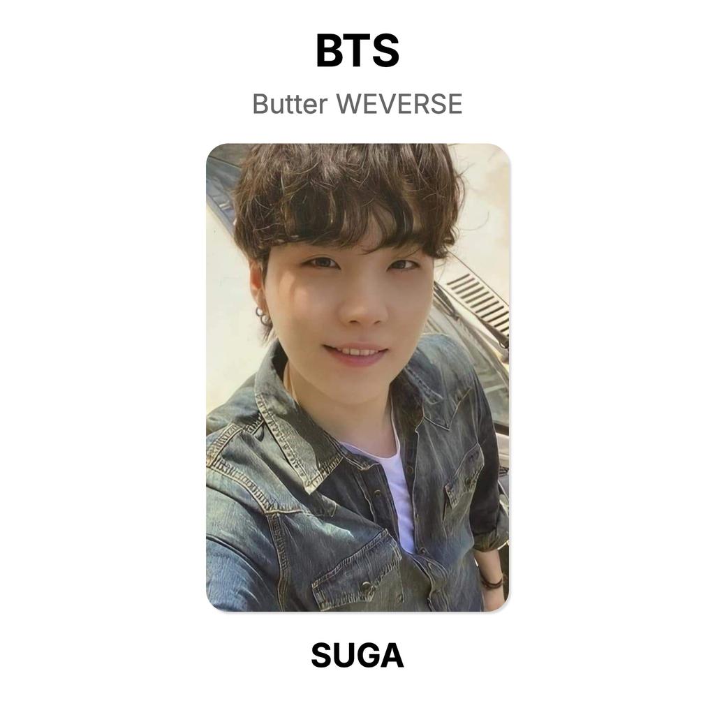 BTS Butter WEVERSE Official Photocard