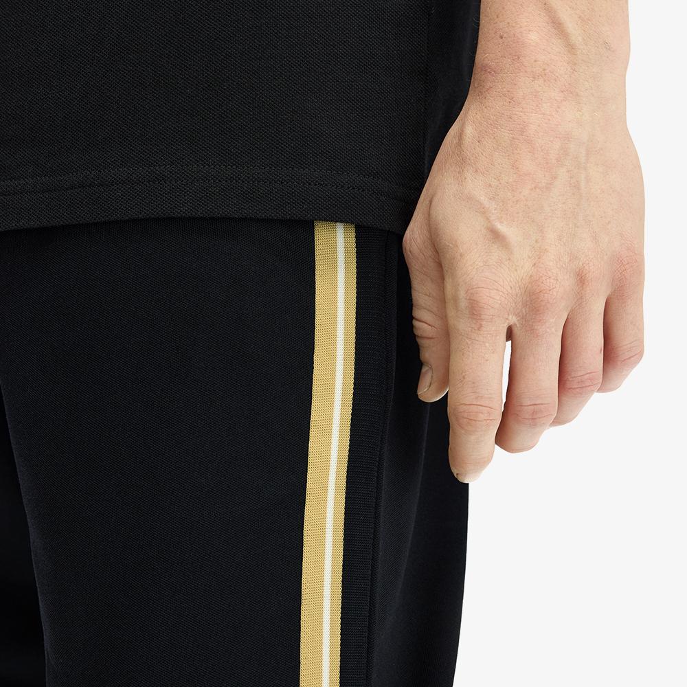 FRED PERRY [Sport] Striped Tape Track Pants - Black/Champagne Afpm261T303-90A