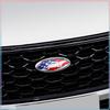 Auto Auto Heckklappe Emblem Aufkleber 11,5x4,5cm Passend für Ford Ranger Escape Mondeo Fusion Fiesta Kuga Edge Focus Mustang Emblem Logo Zubehör