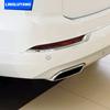 For Volvo XC90 2015- ABS Chrome Front Fog Lamp Decoration Rear Fog Lamp Decoration Cover Sticker Exterior Car Stickers
