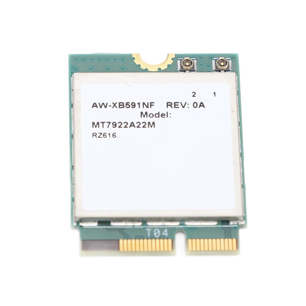 AW XB591NF RZ616 MT7922A22M Wireless Card M.2 WiFi 6E Bluetooth 5.2 Tri Band Wireless Module for Laptop 5374Mbps for 4