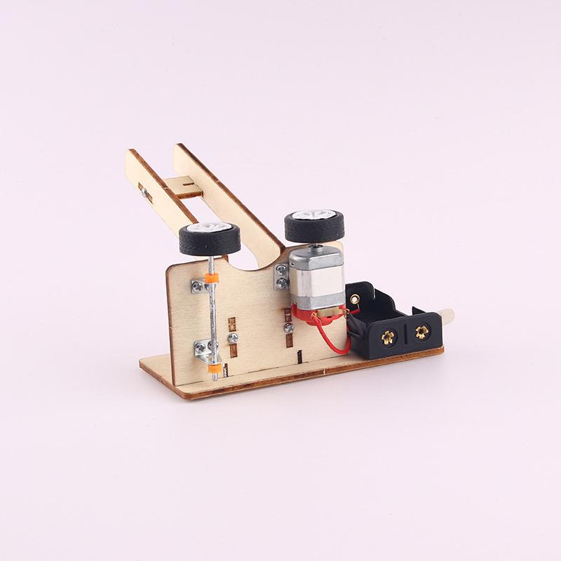 Diy Automatic Serve Machine Steam Science Education Toy Kinetic Energy Transfer Experimental Pole Educational Prop