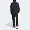 Adidas Wuji Series Solid Color High Collar Zip-Up Long Sleeve Jacket With Vest Men Outerwear Black HY5852