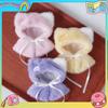 No Doll Cute Star Emblem Rabbit Fur Cape Cloak For 10cm 15cm Cotton Dolls Pink Bow Decor Halloween Photo Prop Dress Up Outfit