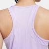 Nike Fast Solid Color Sleeveless Fitted Crew Neck Tank Top Women tops Lilac FN2515512