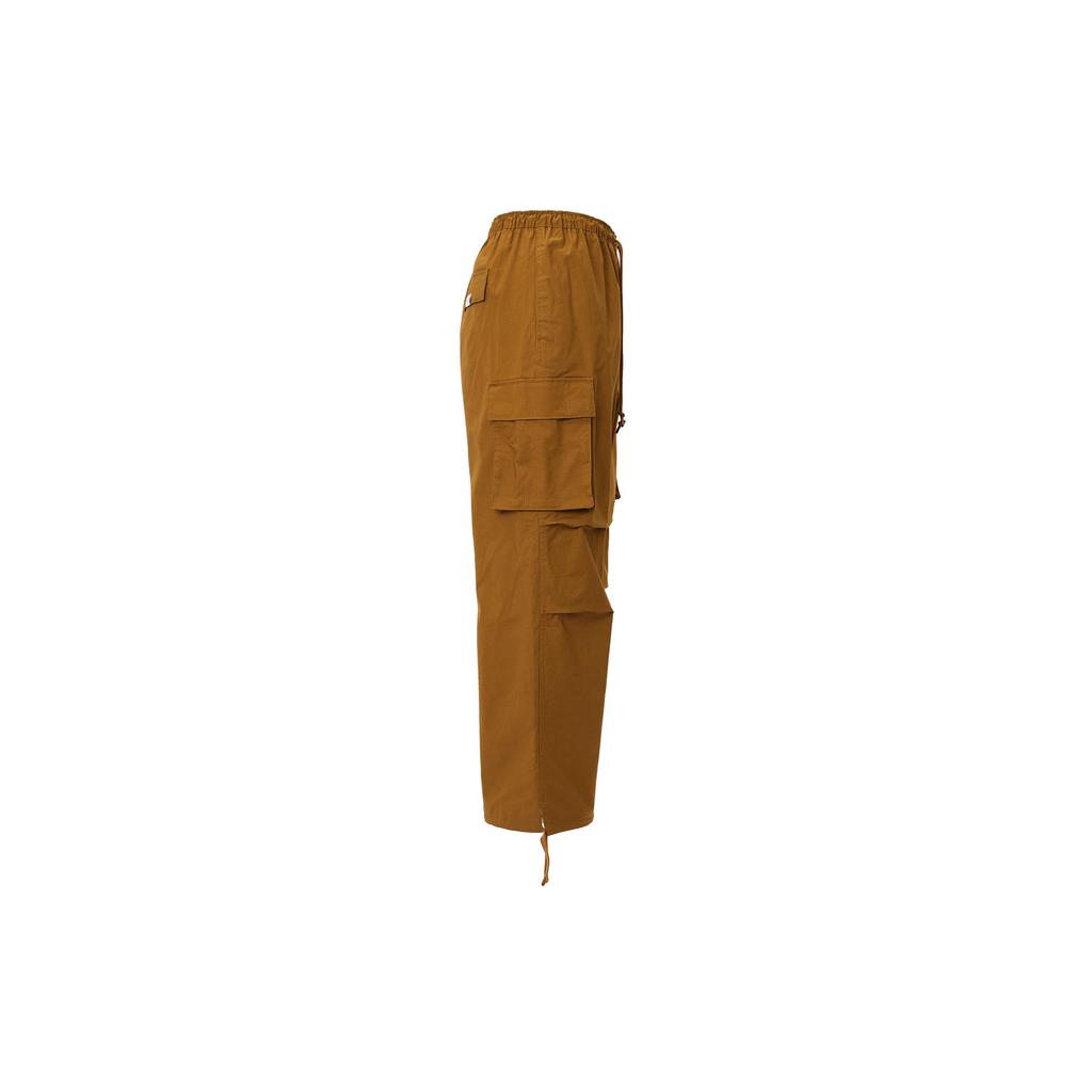 Nike Sportbekleidung Lockerer Schnitt Cargo-Stil Einfarbig Mehrere Taschen Outdoor Freizeit Hose Damen Hose Braun FV7521281