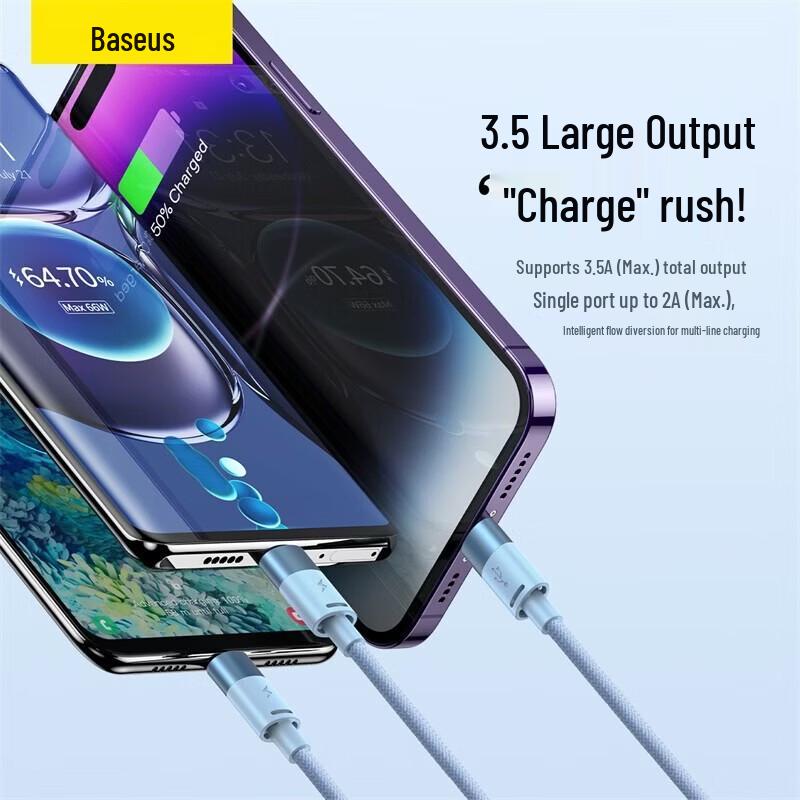 Baseus Star Speed 3-in-1 Fast Charging Cable