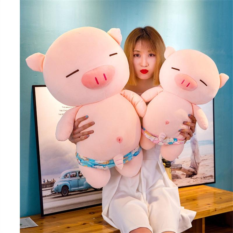 Soft And Squishy Plush Pig Toy Perfect Beach Companion For Girls Funny Gift Idea