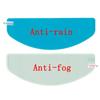 New 1/4pcs Motorcycle Helmet Transparent Anti-fog Rain Film High-definition Helmet Lens Durable Nano-coating Stickers Parts