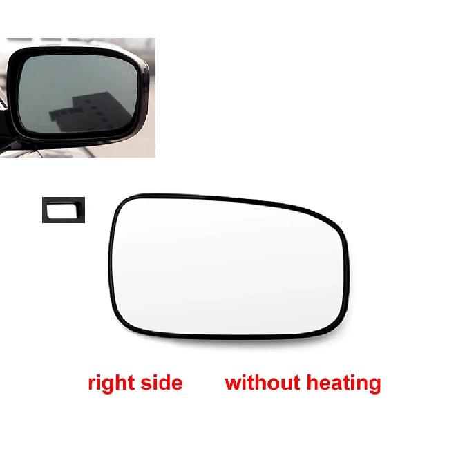 

For Honda Accord 7th Generation 2.0 2003 - 2007 Replace Rearview Mirror Lenses Exterior Side Reflective Glass Lens Round Buckle 1PCS right no heatin