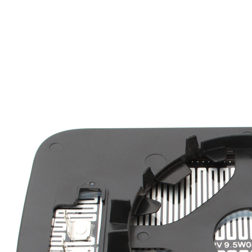 BMW 5 E39 96-04 mirror insert HEATED BLUE left