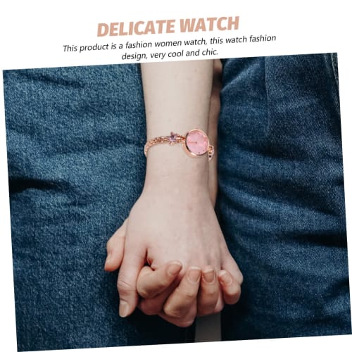 LIFKOME Women's Watch with Star Diamond Bracelet, Waterproof Quartz Watch, Delicate Wrist Decoration, Fashion Watch for Women