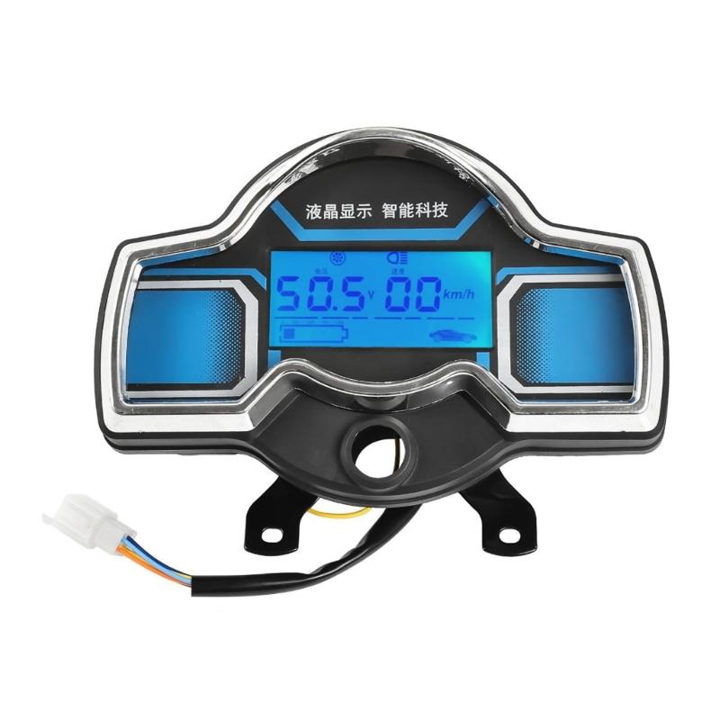 

Універсальний 48В 60В 72В Електричний Трицикл РК-метр Водонепроникний Дисплей зі Швидкістю Моніторингом Батареї Пробігу для Велосипеда