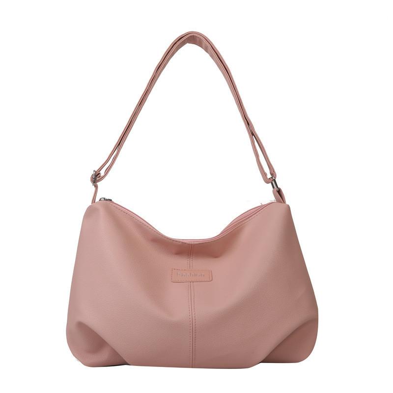 Trendy Korean Style Casual Shoulder Bag With Spacious Compartment
