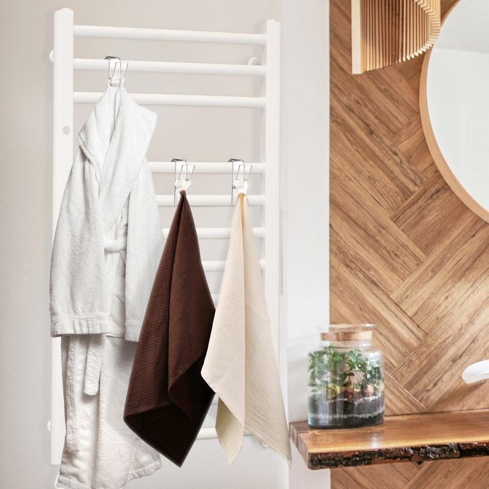 4x Hook Hanger for Radiator Bathroom Radiator Door Towel