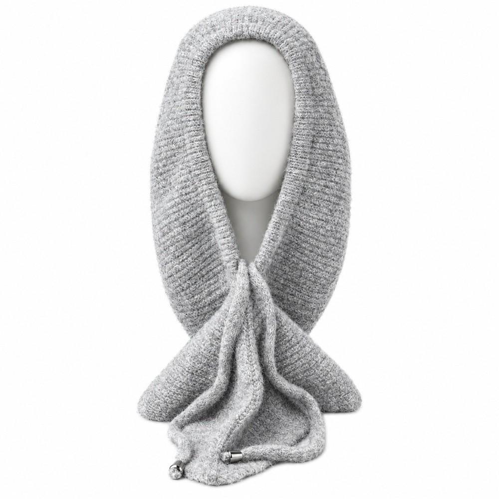 Thick Yarn Winter Balaclava Hat Ear Protection Integrated Scarf Cap Cute Knit Hood  Skiing Trip