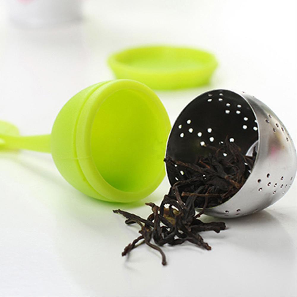 Buy Teaspoon Filter Herbal Infuser Silicone Diffuser Stainless Steel