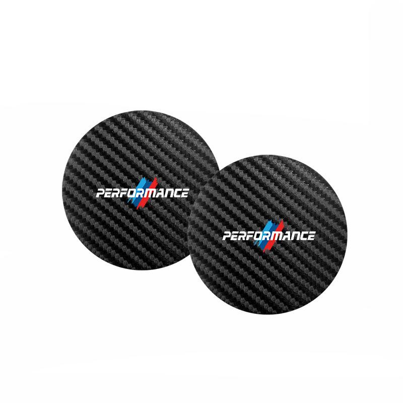 

2Pcs BMW M Performance Car Cup Holder Coaster Anti-Slip Waterproof Mat For X1 X2 X3 X4 X5 X6 F20 F30 G20 G30