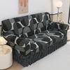 1pc Full Coverage Sofa Cover with Fringe, One-Piece Installation, Soft & Light Beige-Friendly, Anti-Pilling, High-Density, Stretch-Resistant