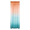 Gradient Color Tulle Door Window Curtain Drape Panel Sheer Scarf Valances 1PC