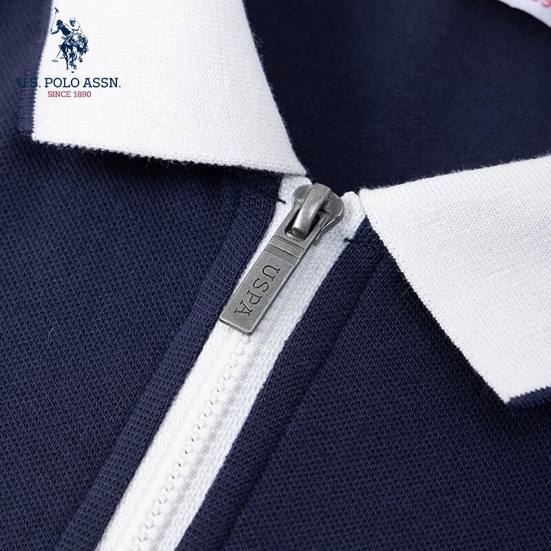 U.S. Polo Assn. Dámské ležérní polo šaty áčkového střihu
