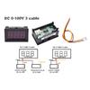 5/10pcs Digital 0.56 Ammeter Voltmeter DC 4.5-30V 0-100V AC 30-500V 10-600V Voltage Amp Meter Detector Monitor Calibrate Reading