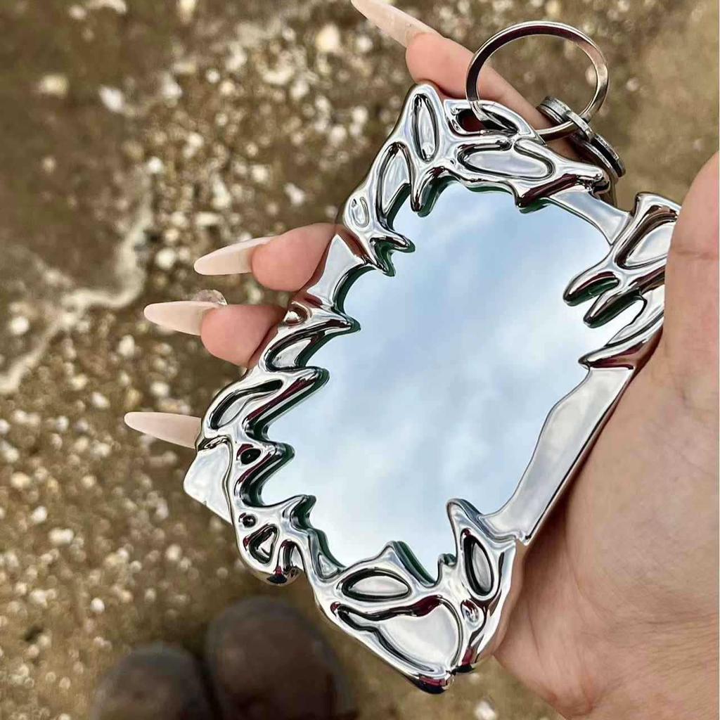 Galvanisierter unregelmäßiger Kartenhalter - Hochwertiges Polaroid-Foto Schüleraccessoire