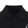 Jordan 23 Logo Polo Collar Single-Breasted Long Sleeve Jacket Men jackets Black HF9354-010