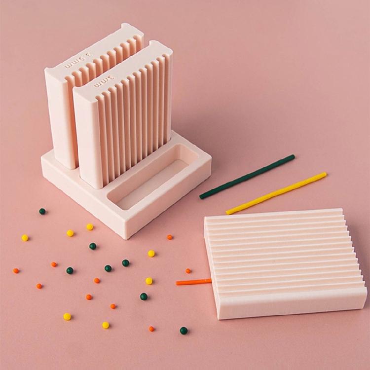 Easy To Clean Clay Styling Instrument Professional Polymer Clay Bead Roller With Comfortable Grip Jewelry Making Tool