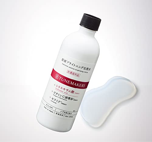 TUNEMAKERS Brightening Lotion, Quasi-drug, 120ml, Anti-Blemish, Tranexamic Acid, Niacinamide, Whitening Lotion
