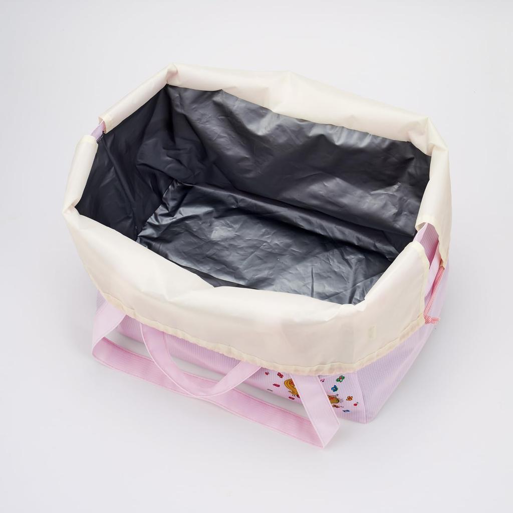 Skater Shopping Basket Bag with Side 40 x 28 x 26 Mizumori Ado Belts, cm, Insulated, KBR28-A