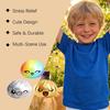 DOWMOO Cute Bun Squeeze Toy — Portable Stress Relief with Fast Rebound Simulation