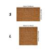 Pack Of 4 Natural Coconut Fiber Reptiles Carpet For Tortoises And Lizards Terrariums Bedding Mat Substrate Liner M4YD