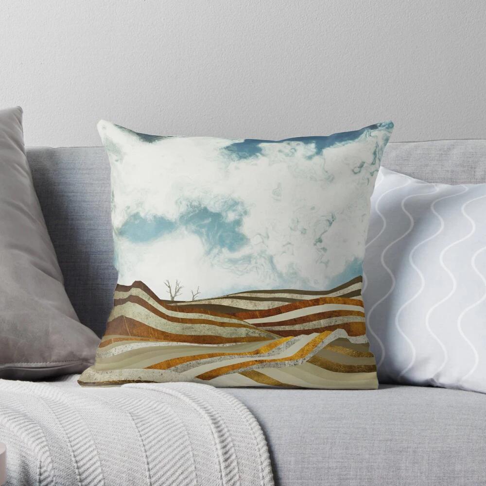 Bedroom Living Room Sofa Bed Decoration Abstract Landscape Pattern Home Pillow Cover Cushion