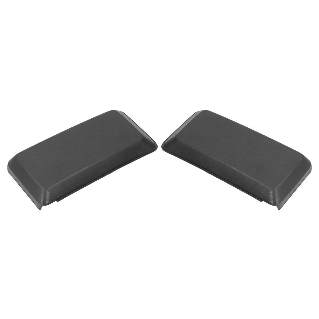 2pcs Front Bumper Guard Protector ABS Left Right Black Wearproof Pad Kit for Car Modification