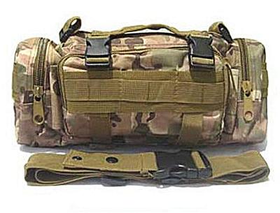 Spring Swallow Multifunctional Bag with Molle Body Shoulder Durable Waist Crossbody Small Item Mobile Smartphone Round Shoulder Worker CP Camouflage