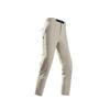 Elastic Waist Drawstring Solid Straight Leg Casual Pants Women Pants Light-Khaki 15122186-0048