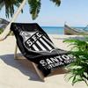 Santos FC Print Beach Towel, Large Soft Quick Dry Towel for Beach Camping Swimming