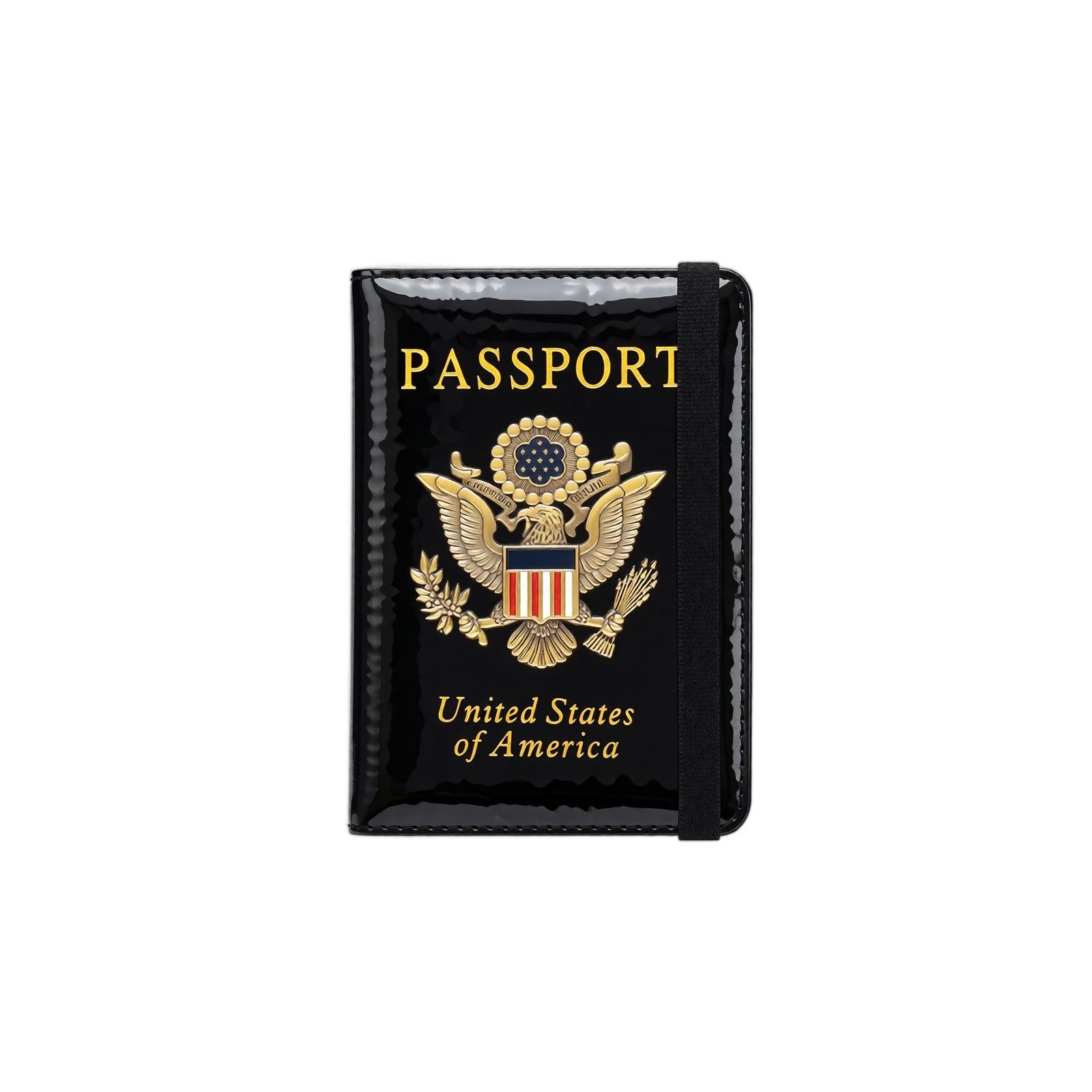 RFID Blocking Passport Holder, Travel for Men Women One Size