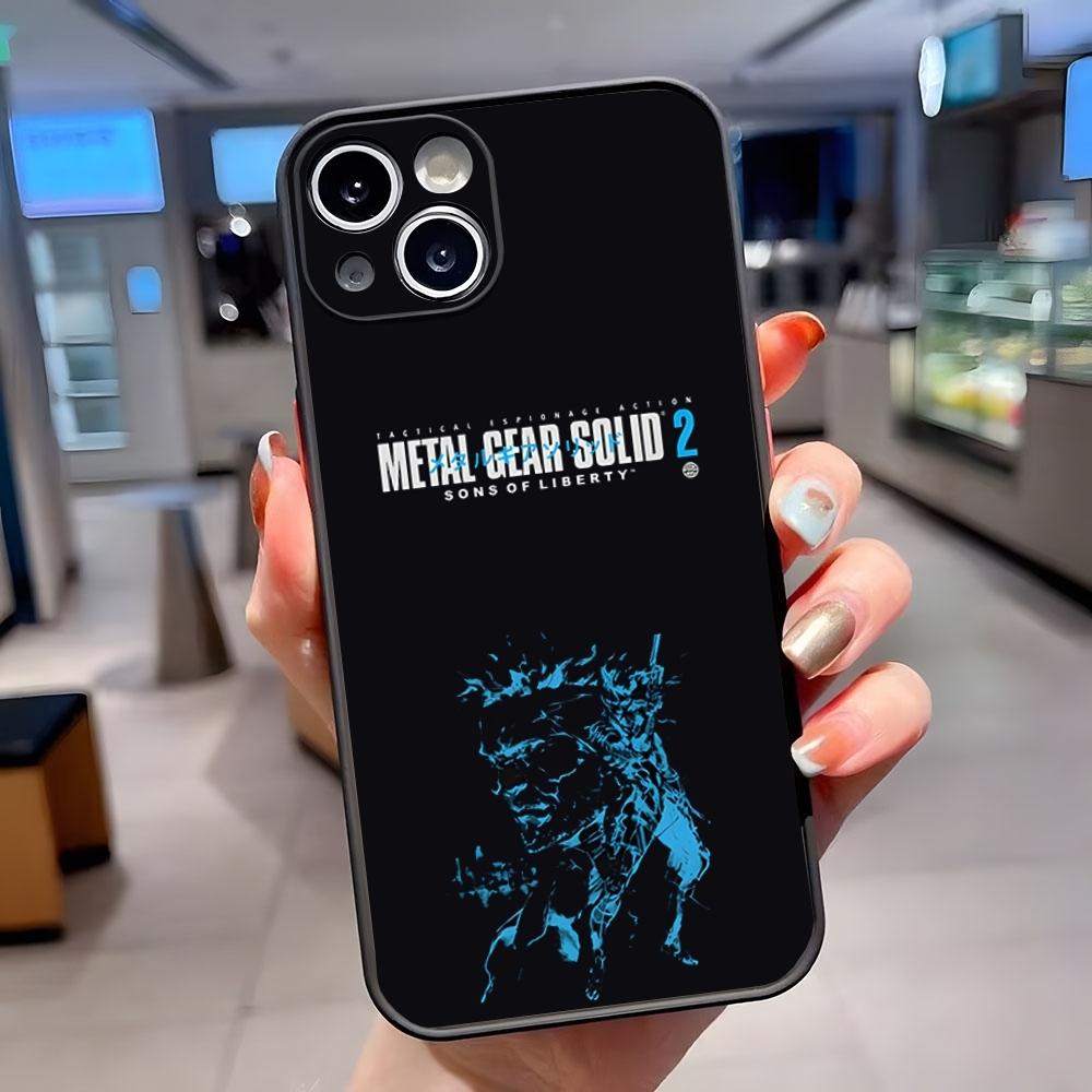 

Metal Gear Solid Phone Case Matte Translucent For IPhone 15 Pro 16 Pro Max 13 11 12 14 Xs X Xr 7 8 Plus Se Back Cover iPhone16Promax