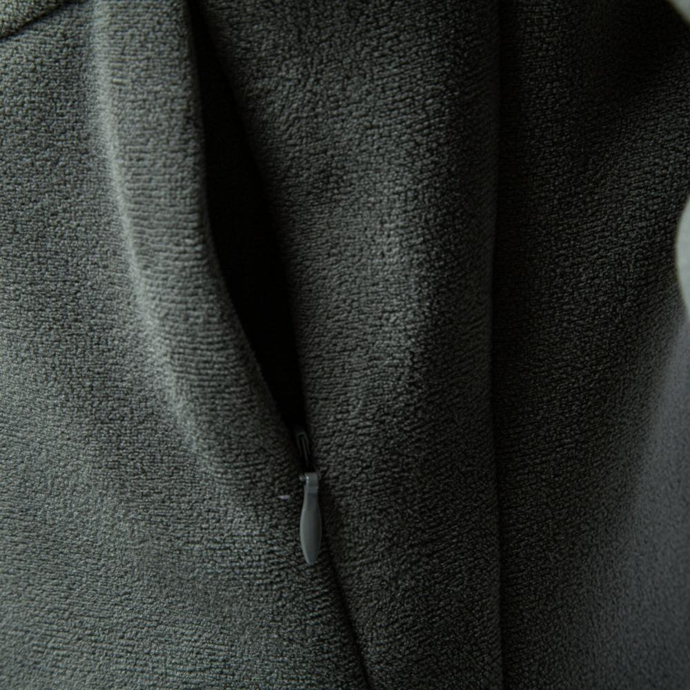 AIOPESON Men's Pullover Sweatshirt Mock Neck Solid Color Single Pocket Autumn Winter Casual Warm Loose Fit Long Sleeve Outerwear